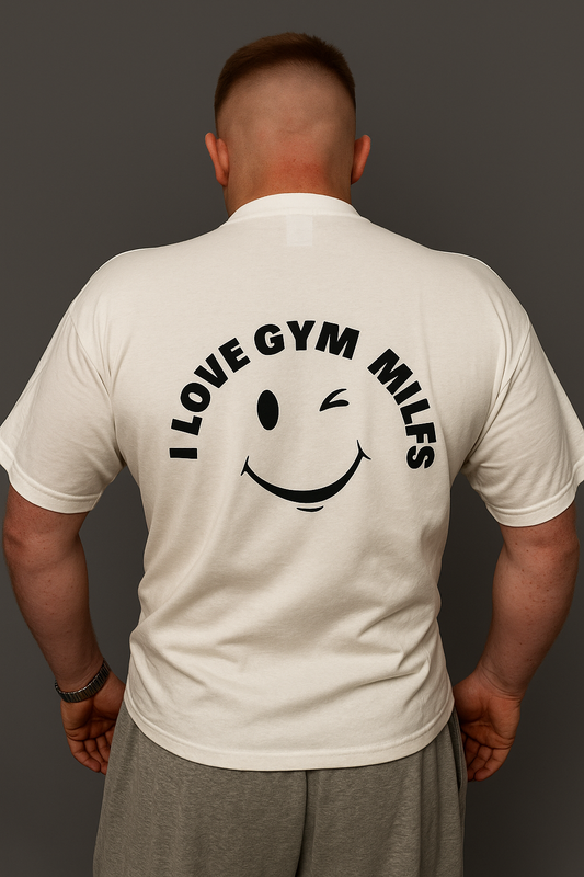 T-Shirt I love gym milfs