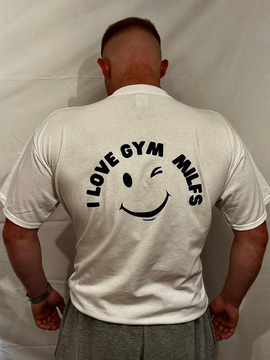 T-Shirt I love gym milfs