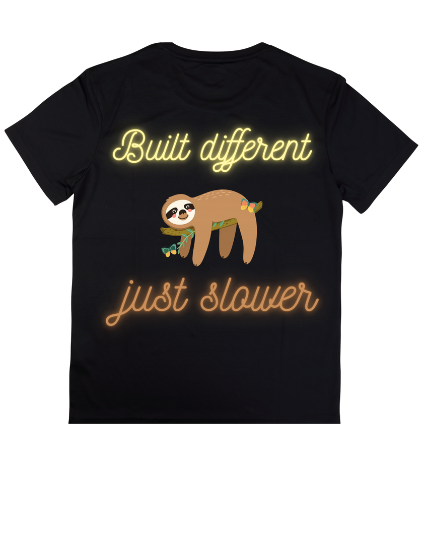 Built Different – Just Slower Gym Shirt
